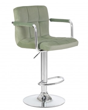 Стул барный DOBRIN KRUGER ARM, мятный велюр (MJ9-87) в Миассе - miass.mebel24.online | фото 2