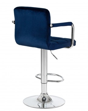 Стул барный DOBRIN KRUGER ARM, синий велюр (MJ9-117) в Миассе - miass.mebel24.online | фото 4