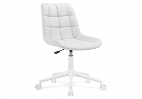 Офисное кресло Честер экокожа белая / белый в Миассе - miass.mebel24.online | фото