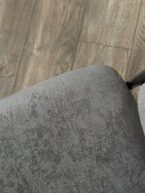 Стул ДИЛЛ, цвет RAIN 17 серый, велюр / черный каркас М-City в Миассе - miass.mebel24.online | фото 5