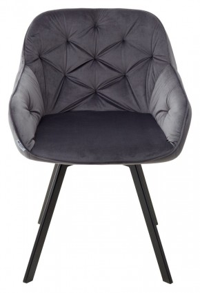 Стул GALE 360 град. поворот. BLUVEL-14 GREY, велюр/ черный каркас, М-City в Миассе - miass.mebel24.online | фото 7