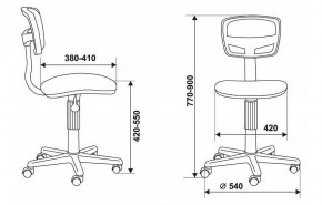 Стул компьютерный Бюрократ CH-299NX/15-21 черный в Миассе - miass.mebel24.online | фото