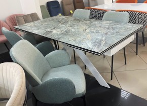 Стул NIKKI VF113 светлая мята / VF115 серо-зеленый М-City в Миассе - miass.mebel24.online | фото 3