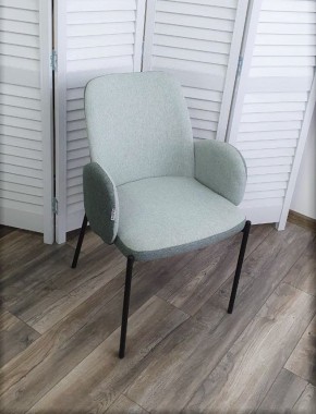 Стул NIKKI VF113 светлая мята / VF115 серо-зеленый М-City в Миассе - miass.mebel24.online | фото 4