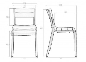 Стул обеденный DOBRIN TIM, черный (B-03) в Миассе - miass.mebel24.online | фото 9