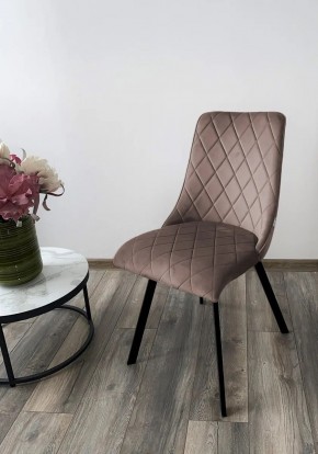 Стул TYCOON BLUVEL-38 LATTE, велюр М-City в Миассе - miass.mebel24.online | фото 2
