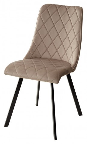 Стул TYCOON BLUVEL-40 бежевый, велюр М-City в Миассе - miass.mebel24.online | фото 1