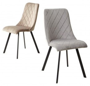 Стул TYCOON BLUVEL-40 бежевый, велюр М-City в Миассе - miass.mebel24.online | фото 3