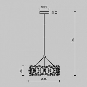 Светильник на штанге Maytoni Link MOD357PL-L40BS3K в Миассе - miass.mebel24.online | фото 5