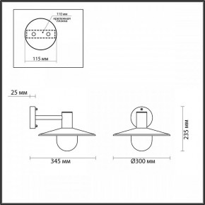 Светильник на штанге Odeon Light Furcadia 4833/1W в Миассе - miass.mebel24.online | фото 3