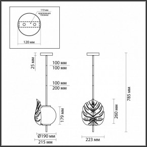 Светильник на штанге Odeon Light Jungle 4864/1 в Миассе - miass.mebel24.online | фото 3