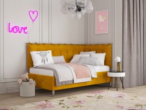 СВЕТЛАНА 3 Кровать угловая (Горчичный) в Миассе - miass.mebel24.online | фото