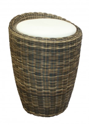 Табурет с местом для хранения LM-1100Rattan, кремовый в Миассе - miass.mebel24.online | фото
