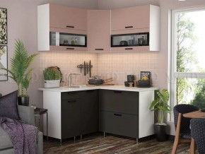 ТЕХНО Кухонный гарнитур угловой 1,4х1,4 м Компоновка №2 в Миассе - miass.mebel24.online | фото