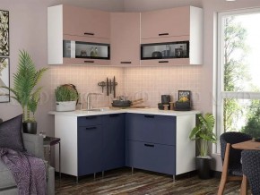 ТЕХНО Кухонный гарнитур угловой 1,4х1,4 м Компоновка №2 в Миассе - miass.mebel24.online | фото 2