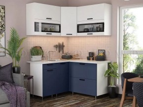 ТЕХНО Кухонный гарнитур угловой 1,4х1,4 м Компоновка №2 в Миассе - miass.mebel24.online | фото 5