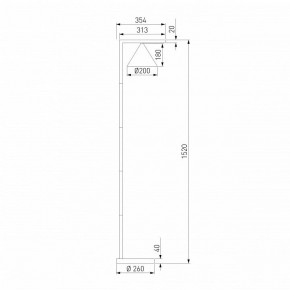 Торшер Elektrostandard Bevel a068473 в Миассе - miass.mebel24.online | фото 2
