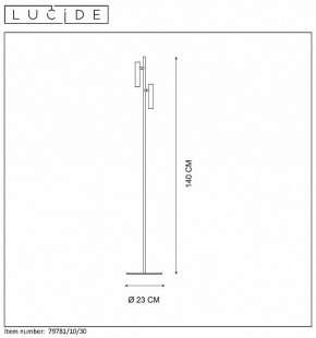 Торшер Lucide Philon 79781/10/30 в Миассе - miass.mebel24.online | фото 4