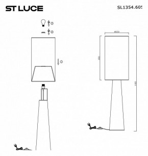 Торшер ST-Luce Jackie SL1354.605.01 в Миассе - miass.mebel24.online | фото 5