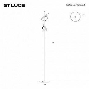 Торшер ST-Luce LILT SL6210.405.02 в Миассе - miass.mebel24.online | фото 2