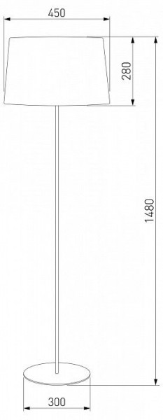Торшер TK Lighting Maja 2920 Maja Black в Миассе - miass.mebel24.online | фото 2