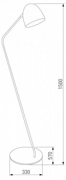 Торшер TK Lighting Soho 5037 Soho Black в Миассе - miass.mebel24.online | фото 2