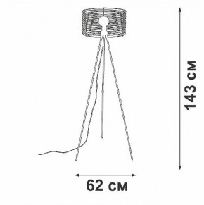 Торшер Vitaluce V3099 V3099-1/1P в Миассе - miass.mebel24.online | фото 4