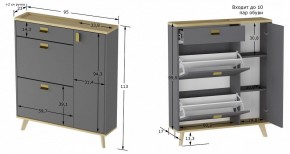 Тумба для обуви Норд М в Миассе - miass.mebel24.online | фото 5