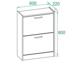 Тумба для обуви ТО-22 в Миассе - miass.mebel24.online | фото 3