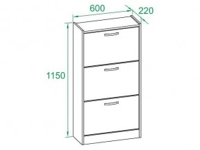 Тумба для обуви ТО-23 в Миассе - miass.mebel24.online | фото 3