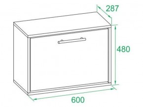 Тумба для обуви ТП-1 в Миассе - miass.mebel24.online | фото 4