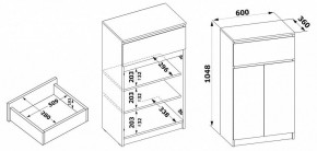 Тумба для обуви ТП-12 в Миассе - miass.mebel24.online | фото 4