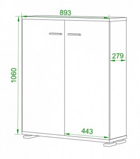 Тумба Домино нельсон ПУ-50-3 в Миассе - miass.mebel24.online | фото 2