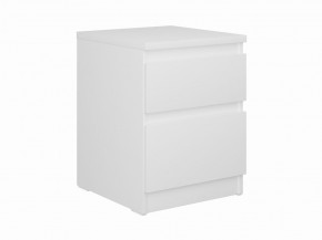 Тумба КАСТОР малая с двумя ящиками, цвет белый в Миассе - miass.mebel24.online | фото