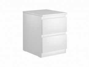 Тумба МАЛЬТА с двумя выдвижными ящиками, цвет белый в Миассе - miass.mebel24.online | фото