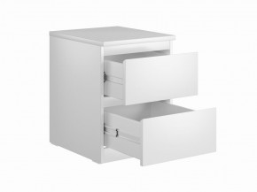 Тумба МАЛЬТА с двумя выдвижными ящиками, цвет белый в Миассе - miass.mebel24.online | фото 2