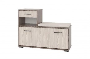 Тумба под обувь ЛИРА (Бодега темный/светлый) в Миассе - miass.mebel24.online | фото