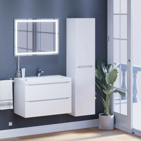 Тумба под раковину Uperwood Tanos 80 см, подвесная, белая матовая в Миассе - miass.mebel24.online | фото 11