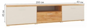 Тумба под ТВ Кассандра в Миассе - miass.mebel24.online | фото