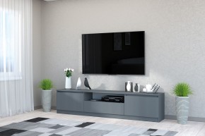 Тумба под ТВ "Хилтон" (Графит) в Миассе - miass.mebel24.online | фото