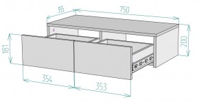 Тумба подвесная K212 в Миассе - miass.mebel24.online | фото 2