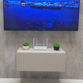 Тумба подвесная под ТВ LINES MTV1-MA 750 Бежевый (Леда-М 10.1.5) в Миассе - miass.mebel24.online | фото 5