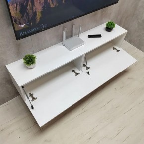Тумба подвесная под ТВ LINES MTV1-MA 750 Белый матовый (Белый-M 10.1.2) в Миассе - miass.mebel24.online | фото 10