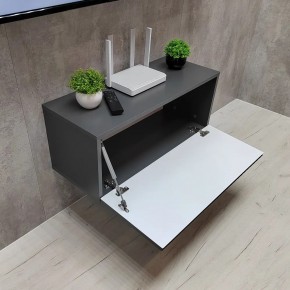 Тумба подвесная под ТВ LINES MTV1-MA 750 Темно-серый (Графит-M 10.1.25) в Миассе - miass.mebel24.online | фото 3