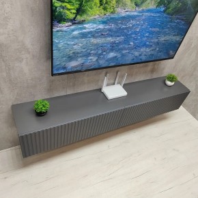 Тумба подвесная под ТВ LINES MTV3-MA 900 Темно-серый (Графит-M 10.1.25) в Миассе - miass.mebel24.online | фото 10