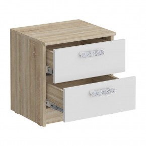 Тумба прикроватная 450 Салоу (2 ящика) в Миассе - miass.mebel24.online | фото 2