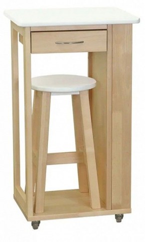 Тумба с табуретом Мебелик в Миассе - miass.mebel24.online | фото 7