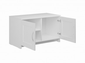 Тумба СИРИУС двухдверная низкая, цвет белый в Миассе - miass.mebel24.online | фото 2