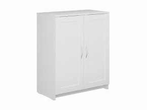 Тумба СИРИУС двухдверная, цвет белый в Миассе - miass.mebel24.online | фото