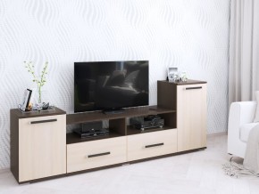 Тумба ТВ Парус-2 венге/дуб молочный в Миассе - miass.mebel24.online | фото